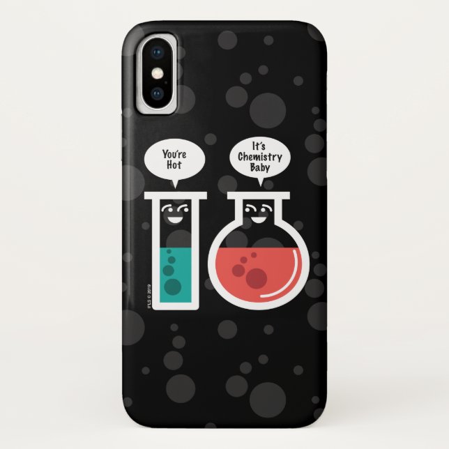 Chemical Reaction Case-Mate iPhone Case (Back)