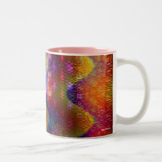 Chemical Reaction II Two-Tone Coffee Mug