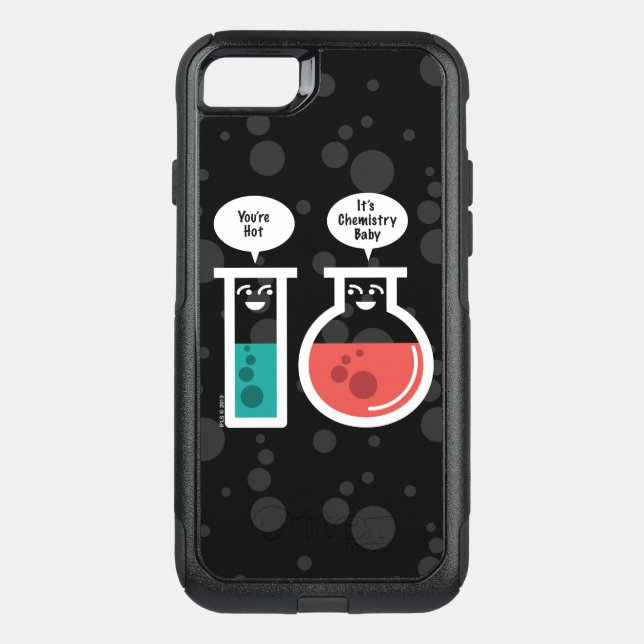 Chemical Reaction Otterbox iPhone Case (Back)