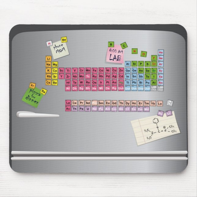 chemical refrigerator mouse pad (Front)