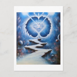 Chemin du coeur postcard