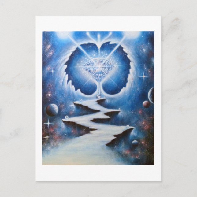 Chemin du coeur postcard (Front)