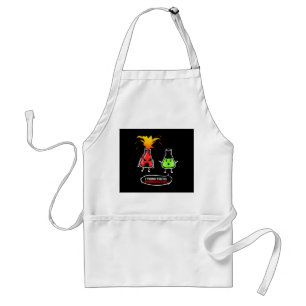 Chemist Chemical Lab Chemistry You Are Overreact Adult Apron