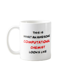 chemist computational, awesome coffee mug