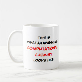 chemist computational, awesome coffee mug