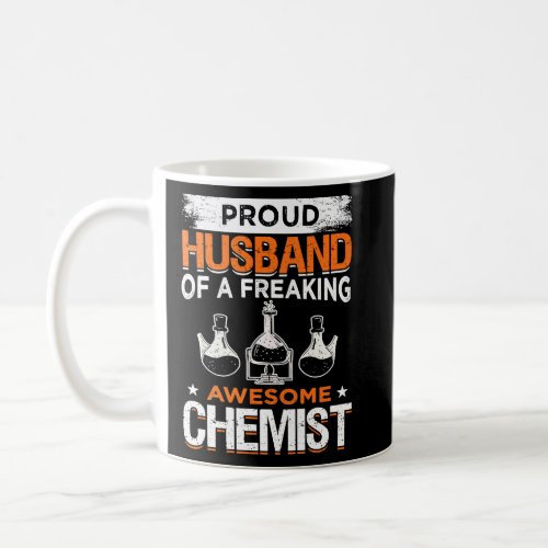 Chemist Husband Chemistry Lab Chemical Science Lab Coffee Mug