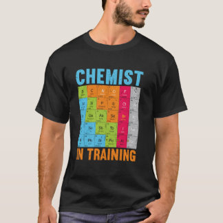 Chemist In Training  Kids Chemist Science Chemistr T-Shirt