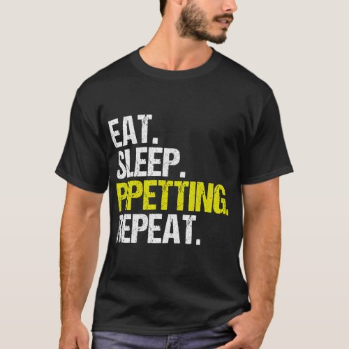 Chemist Job Biochemist Science Eat Sleep Biology B T_Shirt