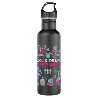 Chemist Job Cool Kids Make Experiments Chemist Sci Stainless Steel Water Bottle