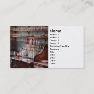 Chemist - Perfume Science Business Card
