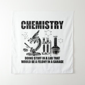 Chemist Sayings | Chemistry Science Gifts Tapestry