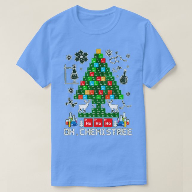 Chemistree xmas  T-Shirt (Design Front)