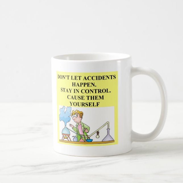 chemistry accidents coffee mug (Right)