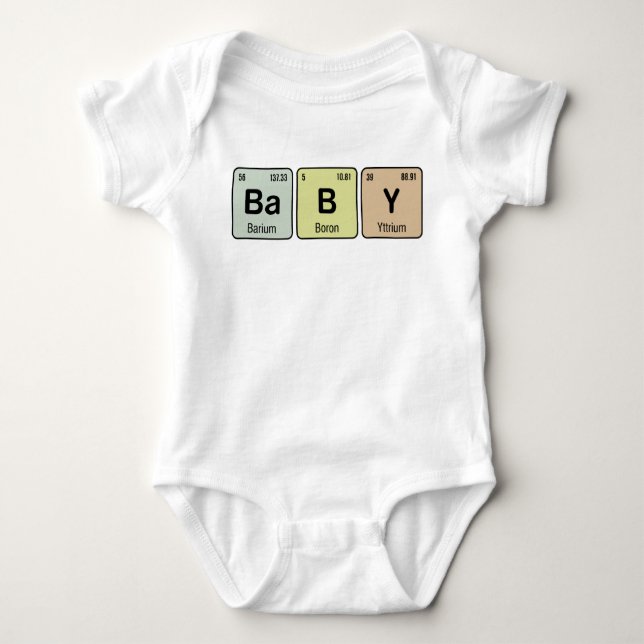 Chemistry Baby Bodysuit (Front)