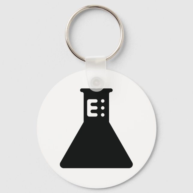 Chemistry Beaker Keychain (Front)