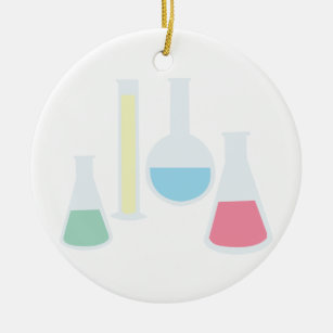 Erlenmeyer Flask Ornament - Fun Science Christmas Tree Ornaments for S -  The Lab Partners Jewelry