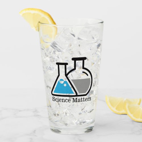 Chemistry Beakers Science Matters Drinking Glass