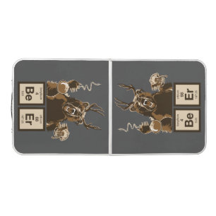Chemistry bear discovered beer beer pong table