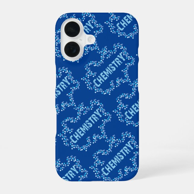 Chemistry Bubbles Iphone Case (Back)