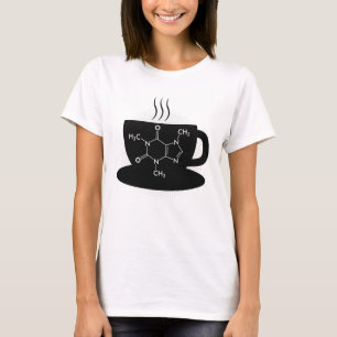Chemistry Caffeine Molecule T-Shirt
