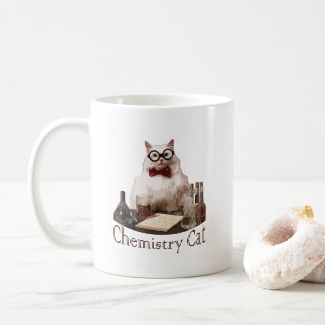 Chemistry Cat (from 9gag memes reddit) Coffee Mug