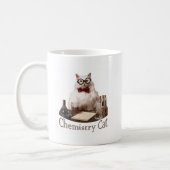 Chemistry Cat (from 9gag memes reddit) Coffee Mug (Left)