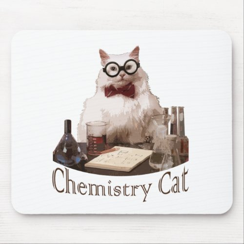 Chemistry Cat from 9gag memes reddit Mouse Pad