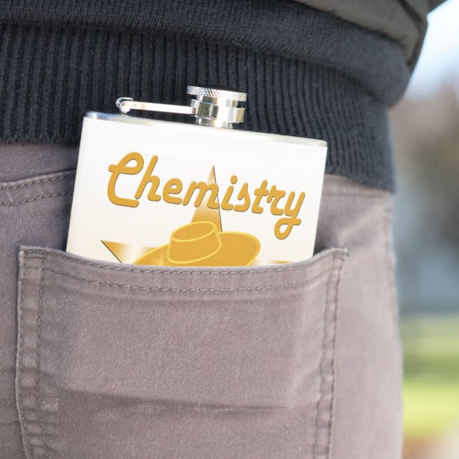Chemistry Chick #10 Flask (In Situ)