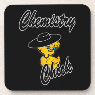 Chemistry Chick #4 Drink Coaster