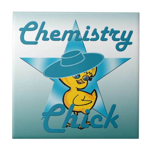 Chemistry Chick #7 Tile (Front)