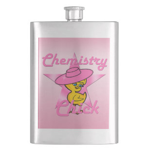 Chemistry Chick #8 Hip Flask