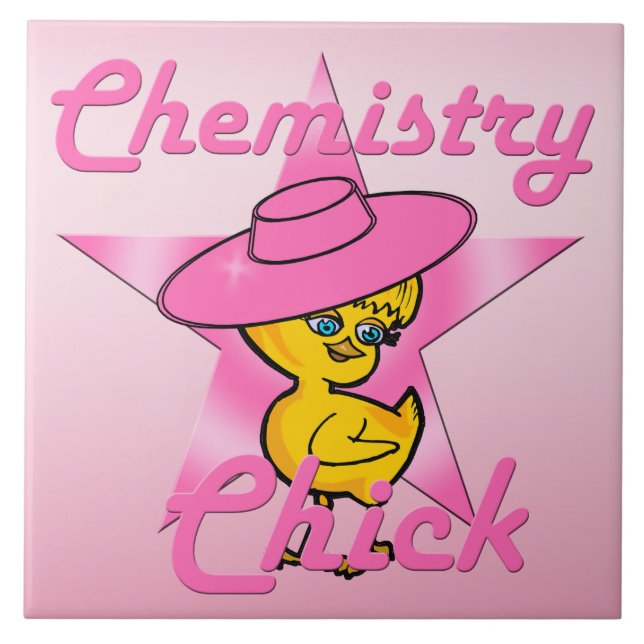 Chemistry Chick #8 Tile (Front)