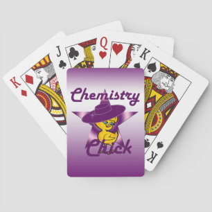 Chemistry Chick #9 Poker Cards
