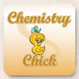 Chemistry Chick Drink Coaster