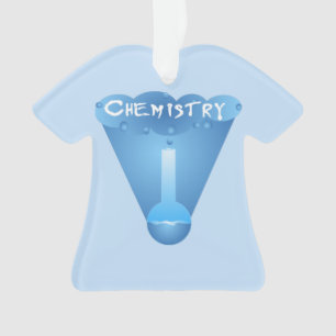 Chemistry Cloud Beaker Ornament
