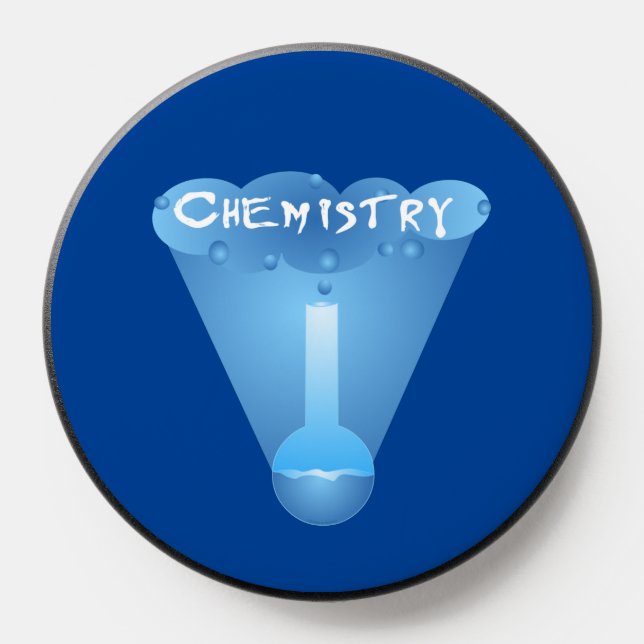 Chemistry Cloud Beaker PopSocket (Popsocket)