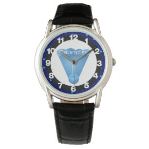 Chemistry Cloud Beaker Watch