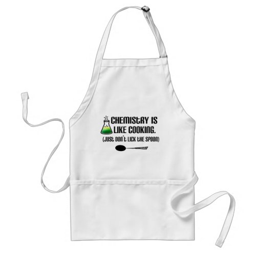 Chemistry Cooking Adult Apron