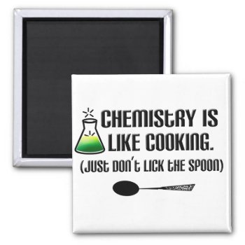 Chemistry Cooking Magnet by StargazerDesigns at Zazzle