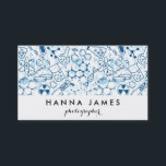 Chemistry Doodle Pad Drawing Personalized Text Business Card<br><div class="desc">This chemistry doodle pad drawing pattern features the colors white and blue. This gift can have images, text or other elements added or changed using the customize it feature. Great gift idea for a chemist, student or teacher, for special celebrations, birthdays, Christmas, or other gift-giving holidays. Use the "customize it"...</div>