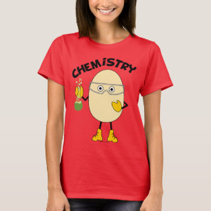 Chemistry Egghead Text T-Shirt
