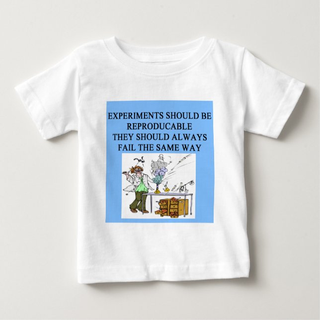 chemistry experiments baby T-Shirt (Front)