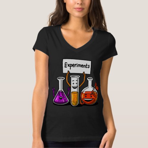 Chemistry Experiments Funny Science Joke T_Shirt