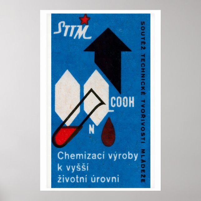 Chemistry for a Better life - Matchbox Print (Front)