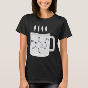 Chemistry Formula Caffeine Lover T-Shirt