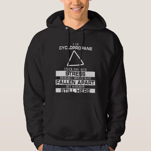 Chemistry Gift for Chemist Professor Teacher Hoodie (Front)