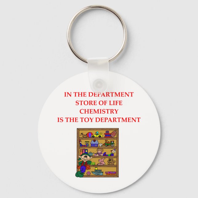CHEMISTRY gifts Keychain (Front)
