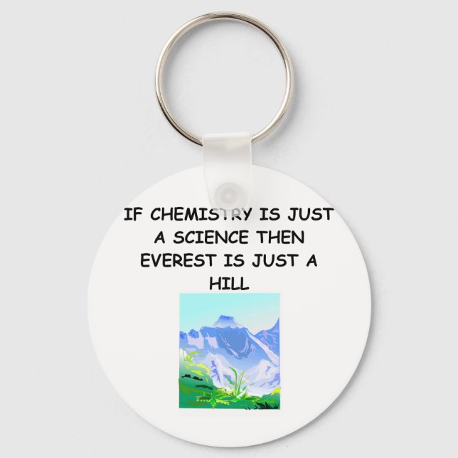 CHEMISTRY gifts Keychain (Front)