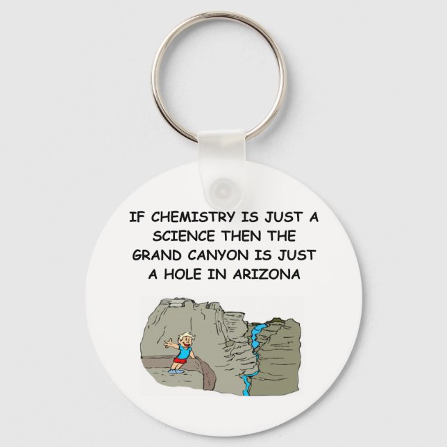 CHEMISTRY gifts Keychain (Front)