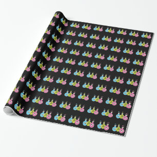 Chemistry Halloween Wrapping Paper